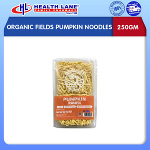 ORGANIC FIELDS PUMPKIN NOODLES (250GM)